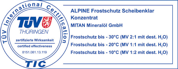 ALPINE Scheibenfrostschutz Fertigmischung_PKT862W283 - ws